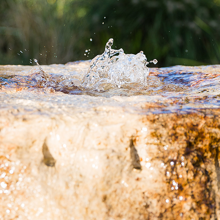 Wasser im Garten